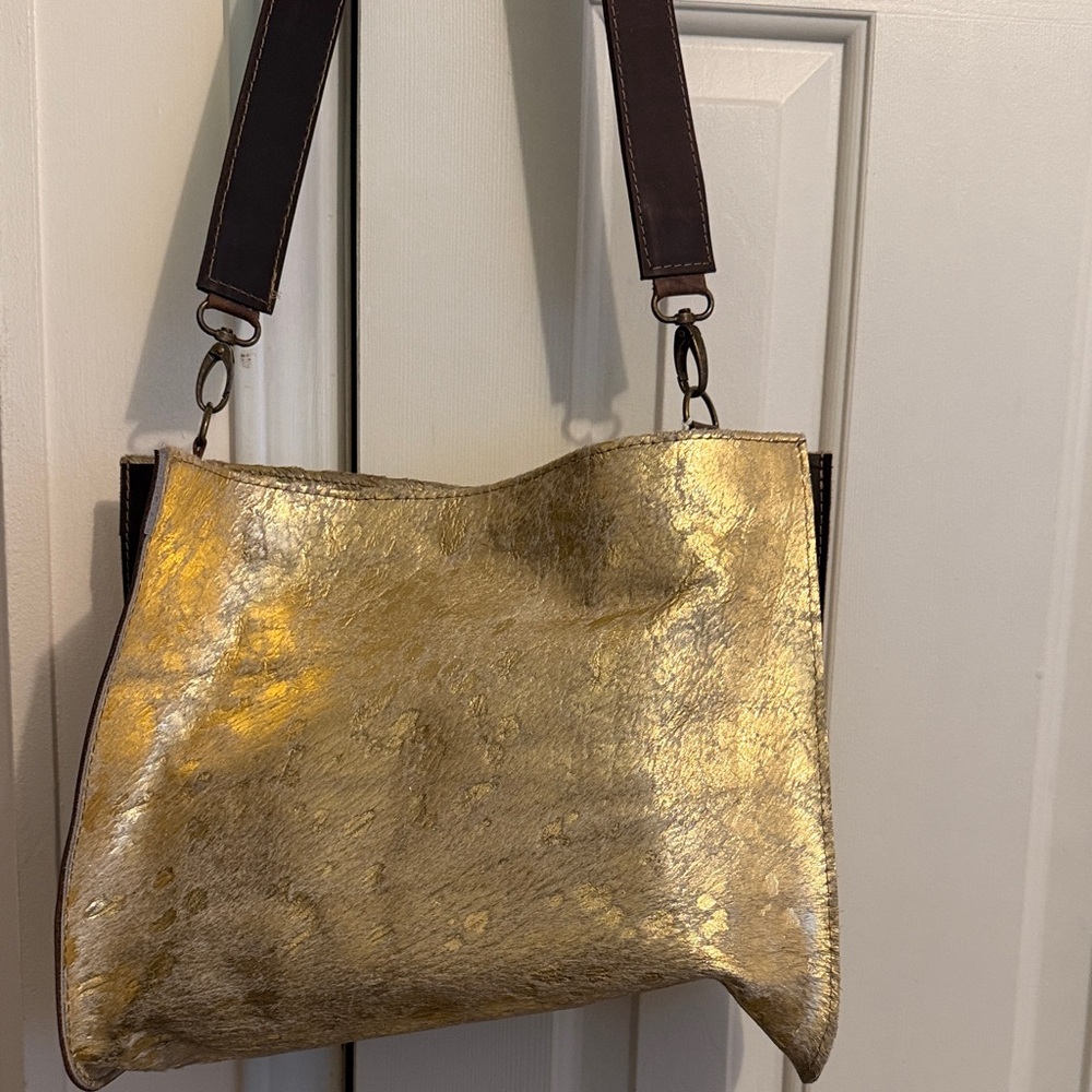 Gold Tote Bag